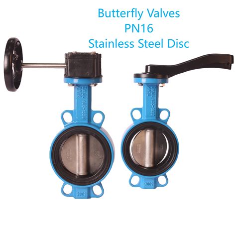 Ductile Iron Body Cf Epdm Wafer Lug Butterfly Valve China Wafer Lug