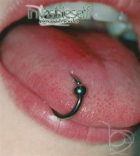 Frenulum Tongue Piercing