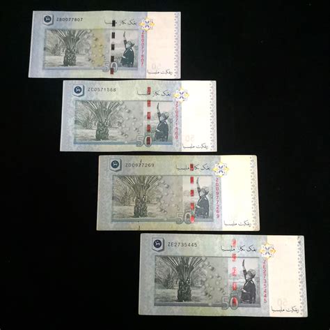 X Malaysia Rm Ringgit Th Series Zb Zc Zd Ze Replacement