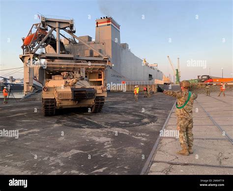 An M1 Abrams Tank Belonging To The 3rd Armored Brigade Combat Team 4th