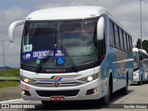 TBS Travel Bus Service Transnacional Fretamento 07309 em São