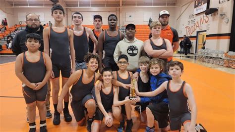 Bjhs Wrestling Team Takes 4th Place At The Lincoln Middle School Dawson