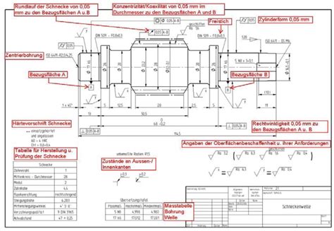 Technisches Zeichnen Toleranzen Und Passungen