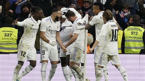 El Real Madrid Baila Al Son De Los Suplentes Y Se Clasifica Para