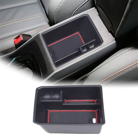 Aunginsy Car Armrest Box Storage Box Compatible With Audi Q4 E Tron Center Console