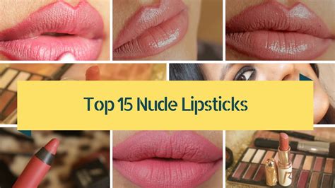 Best Nude Lipsticks For Indian Skin Tone Nude Lipstick MAC Drugstore YouTube
