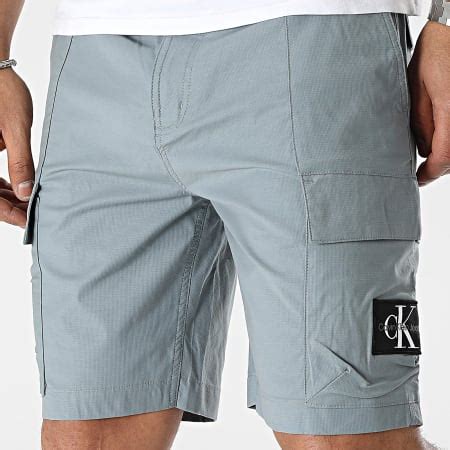 Calvin Klein Short Cargo Washed Cargo Woven 2910 Gris