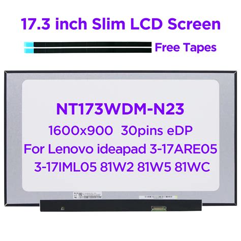 Laptop Lcd Screen Nt Wdm N V Fit B Rtn For Lenovo