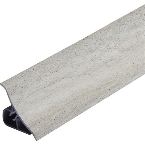 Плинтус для столешницы Termoplast 120-1260Р 20x20x3000 мм, Travertin ...