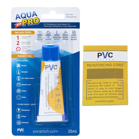 AquaPro Liquid Repair Kit For Inflatable Kayaks Rafts Boats SUPs