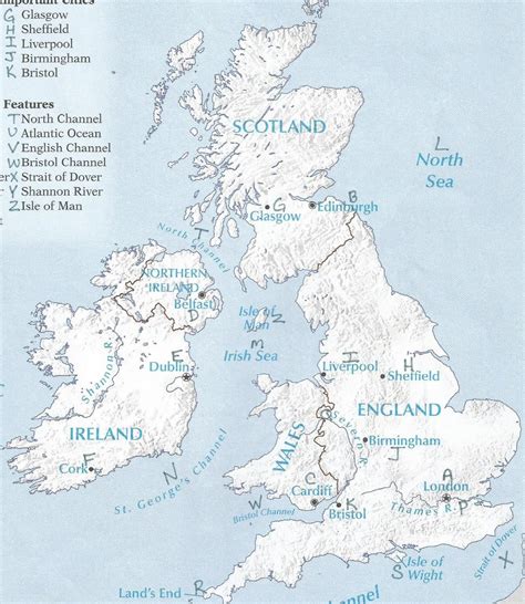 Th Grade History Map Skills British Isles Diagram Quizlet