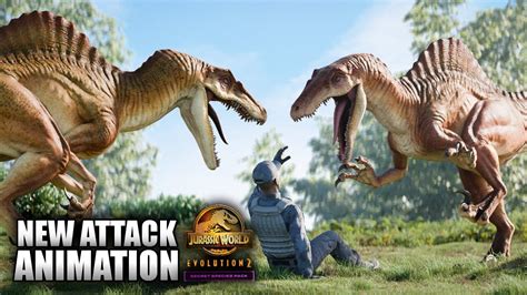 Spinoraptor Showcase All New Skins Animations And More Jurassic