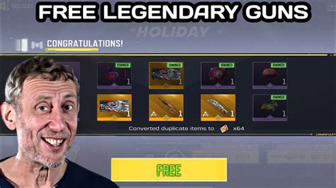 How To Get Free More Legendary Skin S In Codm Free Legendary