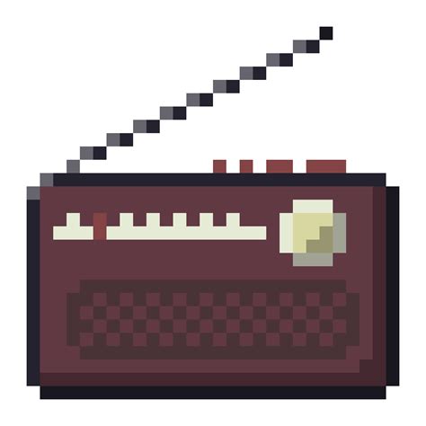 Pixilart Vintage Radio By Henryatombr