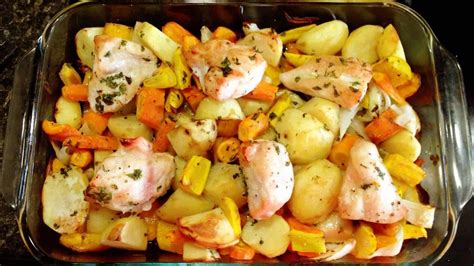 Recette Poulet Carotte Pomme De Terre Au Four