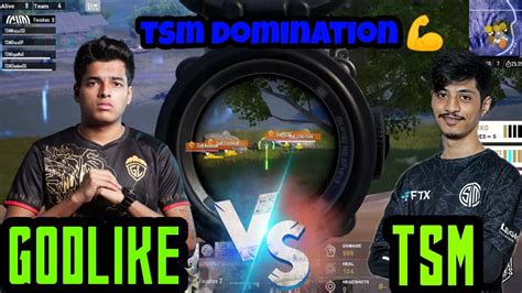 GODLIKE VS TSM TSM DOMINATION IN BGIS FINAL SAMSUNG A1 A2 A3 A4