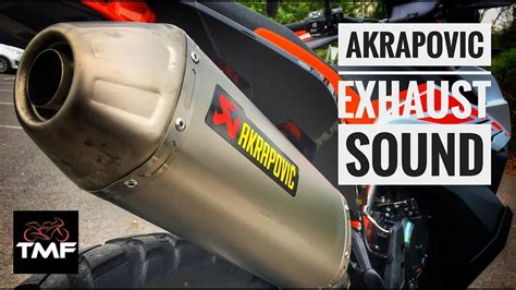 2019 KTM 790 Adventure R Akrapovic Exhaust Sound Only YouTube