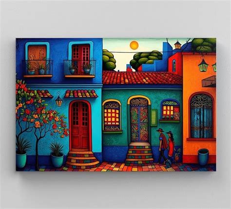 Pin By Kruti Rahabar On Aaa Mexican Folk Art Painting Mexican Art