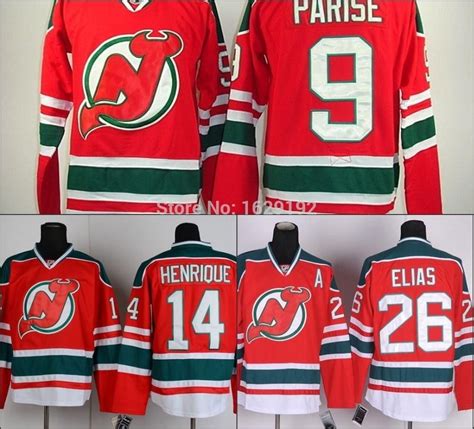 2019 Cheap New Jersey Devils Hockey Jerseys Ice 26 Patrik Elias Jersey ...