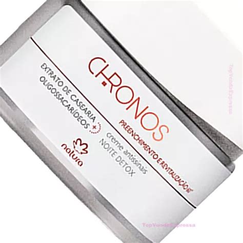 Creme Chronos Antissinais 60 Noite Natura 40g Tipo De Pele Normal