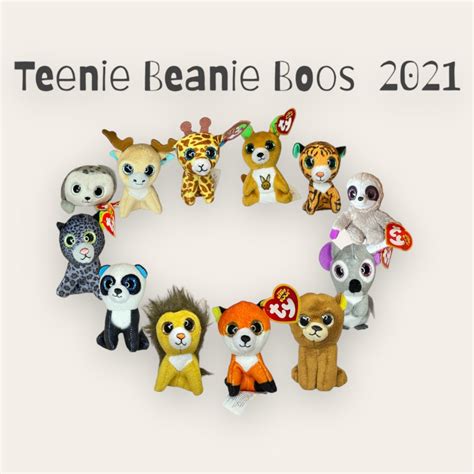 Ty Teenie Beanie Boos Mcdonalds Happy Meal Toys You Pick Etsy