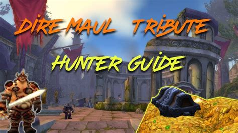 Classic Wow Dire Maul Tribute Solo Hunter Guide YouTube