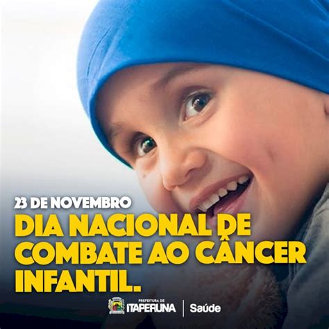 Dia Nacional de Combate ao Câncer Infantil Prefeitura Municipal de