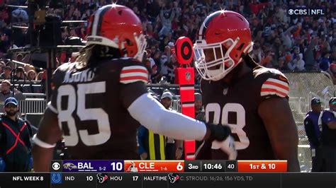 Cleveland Browns Top Plays Vs Baltimore Ravens Week