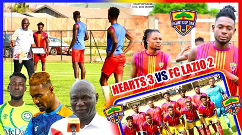 Hearts Friendly Match Updatehearts Vs Fc Lazio Benjamin Asare