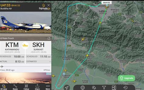 सुर्खेतका लागि उडेकाे बुद्ध एयरको जहाजमा समस्या बीचैबाट काठमाडाैं फर्कियाे
