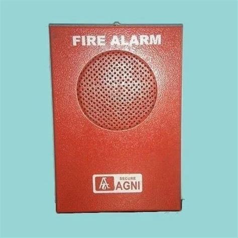 Mild Steel Agni Fire Alarm Hooter 220V 30m At Rs 750 In Barasat ID