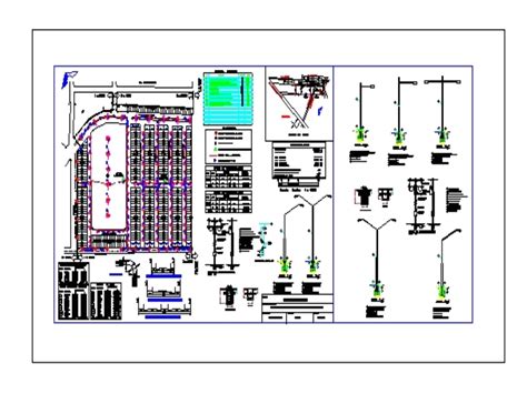 Descarga Gratis Bloques Cad De Alumbrado P Blico