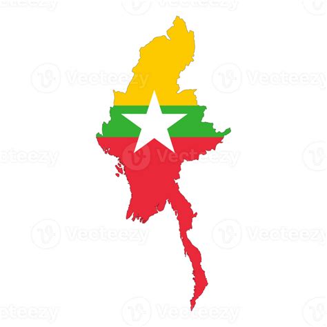 Myanmar Flag Png Png