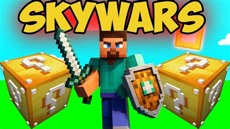 Minecraft Skywars Added LUCKY BLOCKS YouTube