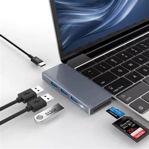 Hub Usb Adaptador C Para Macbook Pro Air 2021 2020 201 Fr75z Cuotas