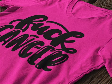 Fuck Cancer DTF Transfer Balance Printables