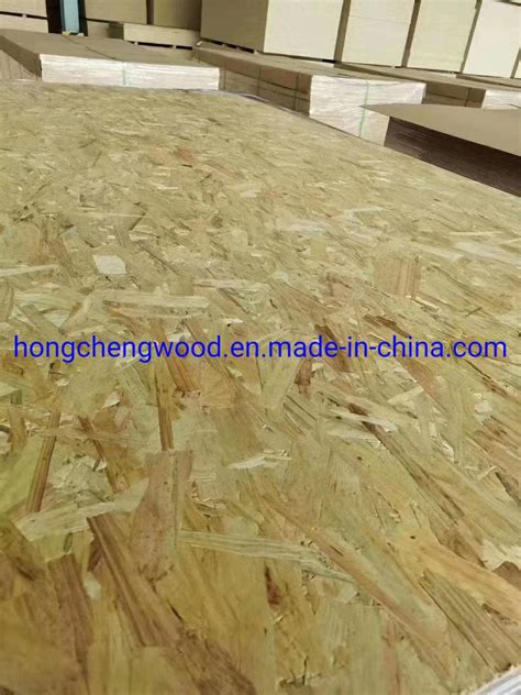 Pine Structural Waterproof OSB3 Oriented Strand Board For Outside