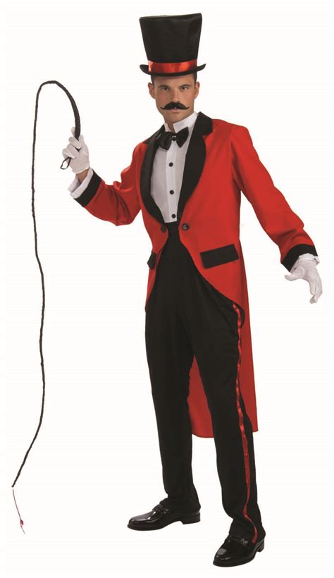 Ringmaster Mens Adult Circus Performer Halloween Costume 721773669996