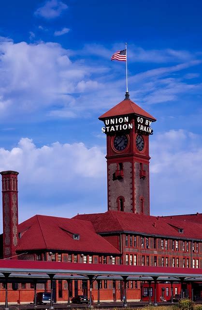 Portland Oregon Union Station Free Photo On Pixabay