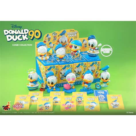 Hot Toys Blind Box ฟกเกอร ของสะสม Cosbi CBX157 Donald 90th Donald Duck Cosbi Collection
