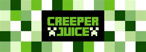 Jpeg Of Creeper Juice Printout Minecraft Birthday Party Minecraft