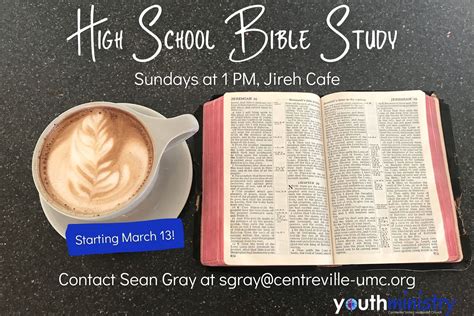 High School Bible Study Centreville United Methodist Church