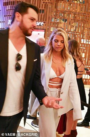 Sofia Richie Wows As She Showcases Her Washboard Abs In A Tiny White Bikini Top At Hard Rock
