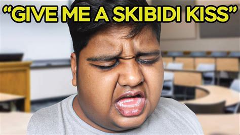 Cringey Skibidi Toilet Kid Claims To Have Skibidi Rizz Youtube