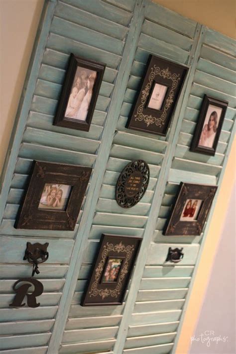 Best Diy Ideas For Repurposing Old Shutters Diy Display