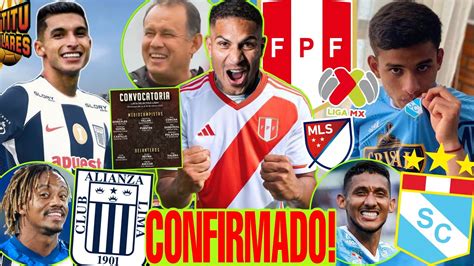 PAOLO GUERRERO CONVOCADO a SELECCIÓN PERUANA KEVIN SERNA ALIANZA