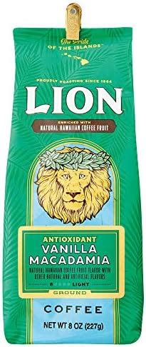 Amazon Lion Vanilla Macadamia Antioxidant Coffee 8 Oz