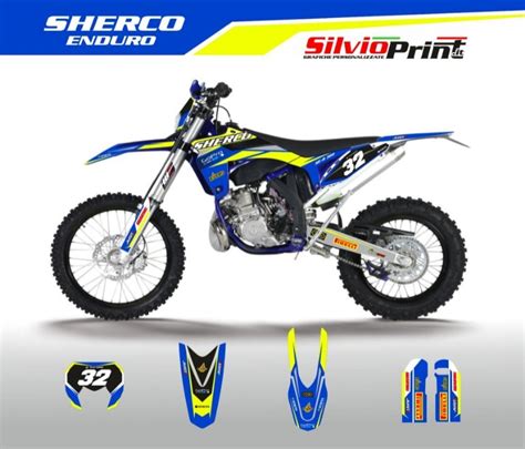 Grafiche MX Per Motocross ModelloSEF R Silvio Print