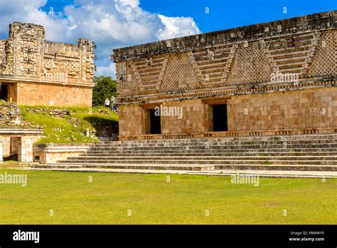 Building Of The Nunnery Uxmal An Ancient Maya City Of The Classical