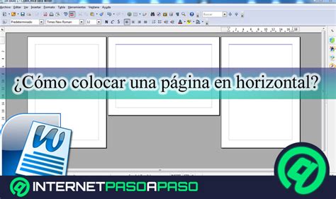 Cambiar orientación de página en Word Guía paso a paso